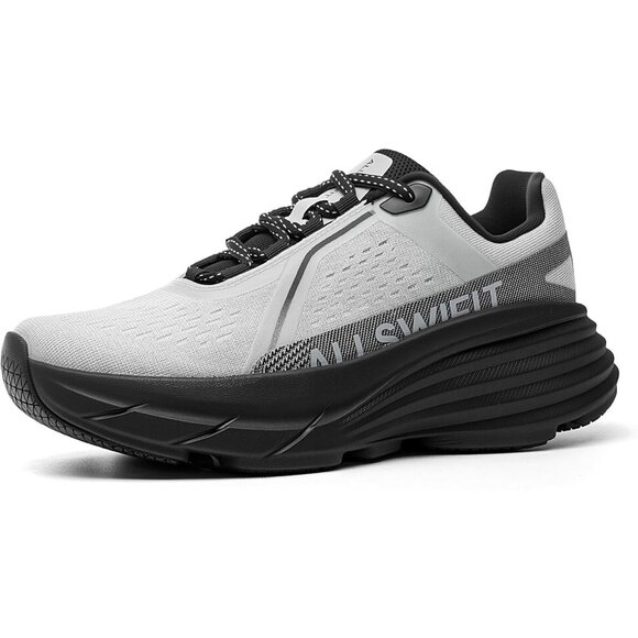 Shoes - ⚡Women's Grey Black Cushion Lightweight Walking Running Shoes Tennis Sneakers